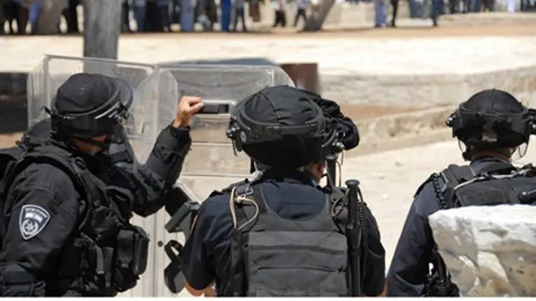 Силы полиции на Храмовой горе