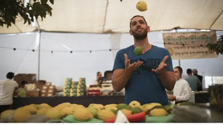 Pure joy: Israel readies itself for the holid