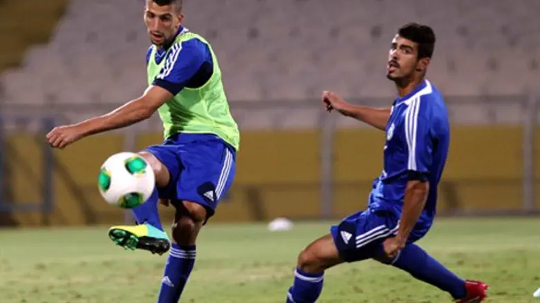 נבחרת ישראל מתאמנים לקראת בוסניה