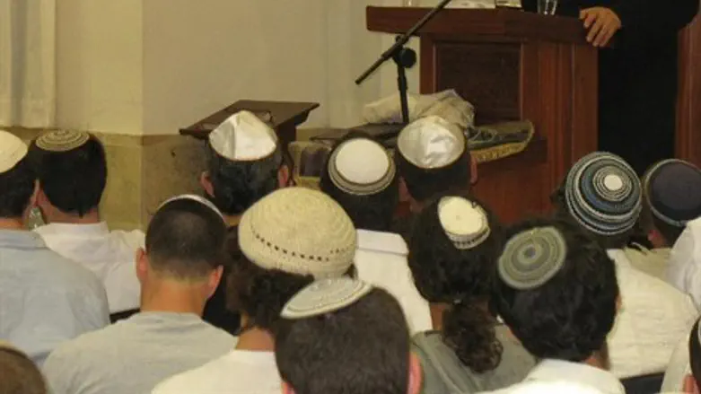 ליל הושענא רבה ברמת גן בשנה שעברה