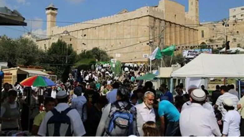 Sukkot at Cave of Machpelah