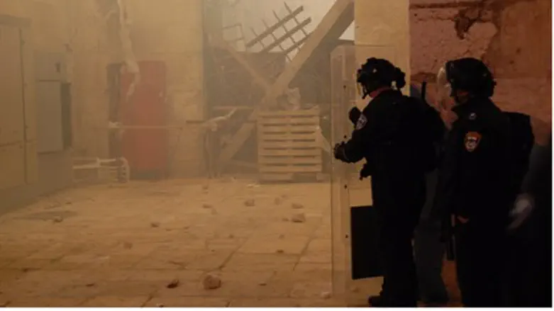 Силы безопасности на Храмовой горе