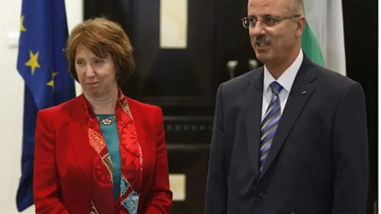 EU foreign affairs chief Catherine Ashton wit