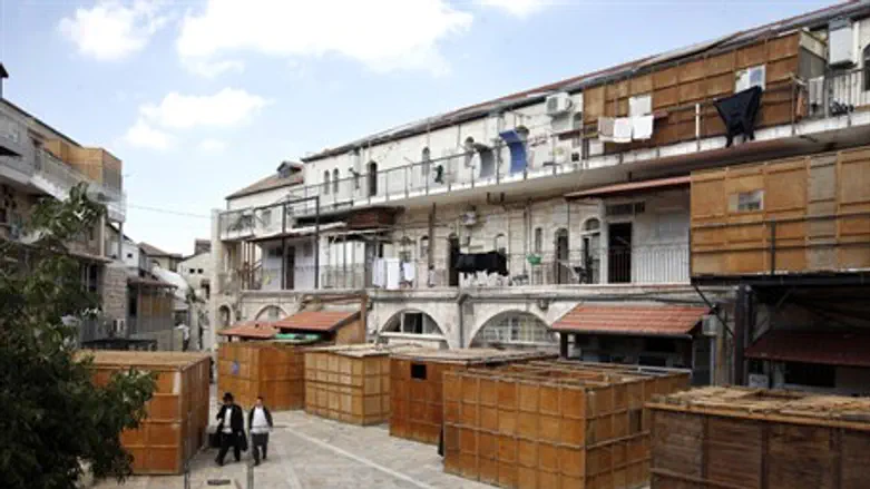 Sukkot in Jerusalem (file)