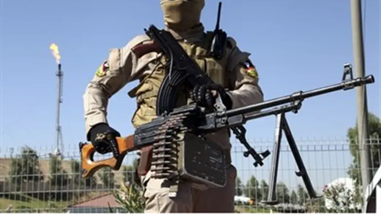 Kurdish Peshmerga forces (file)