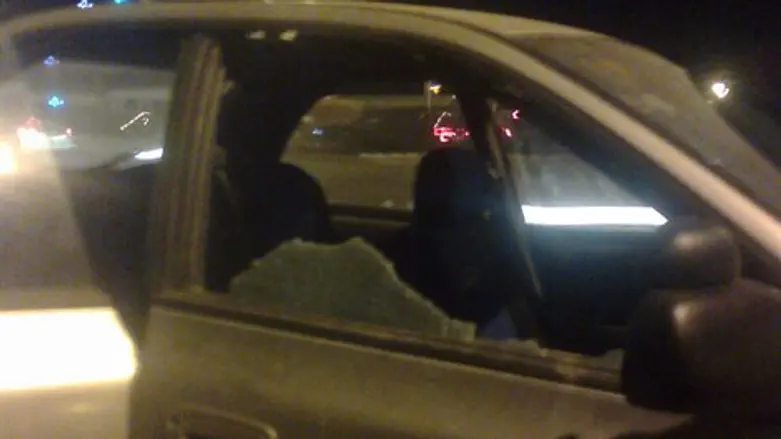 ניקינו והמשכנו לנסוע. הרכב אחרי המתקפה