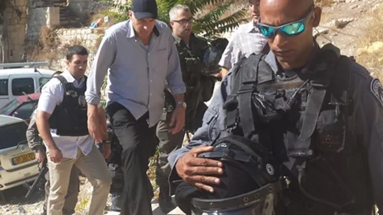 Моти Йогев в Граде Давида