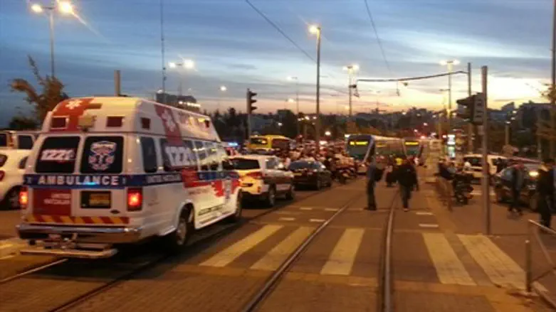 זירת הפיגוע