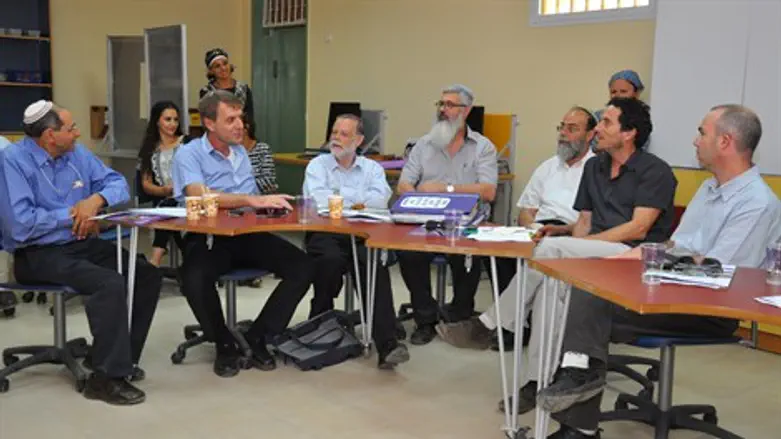 ביקור מטה משרד החינוך במכללת חמדת הדרום