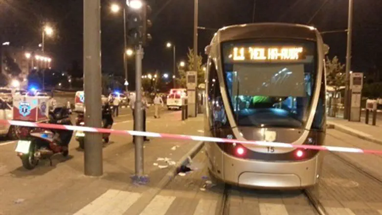 Scene of the attack.