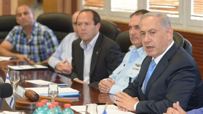 נתניהו במטה הארצי