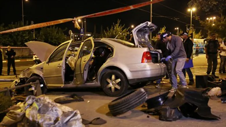 זירת הפיגוע