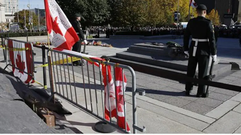 Scene of Ottawa shooting attack