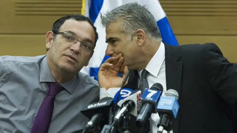 הרב שי פירון ויאיר לפיד