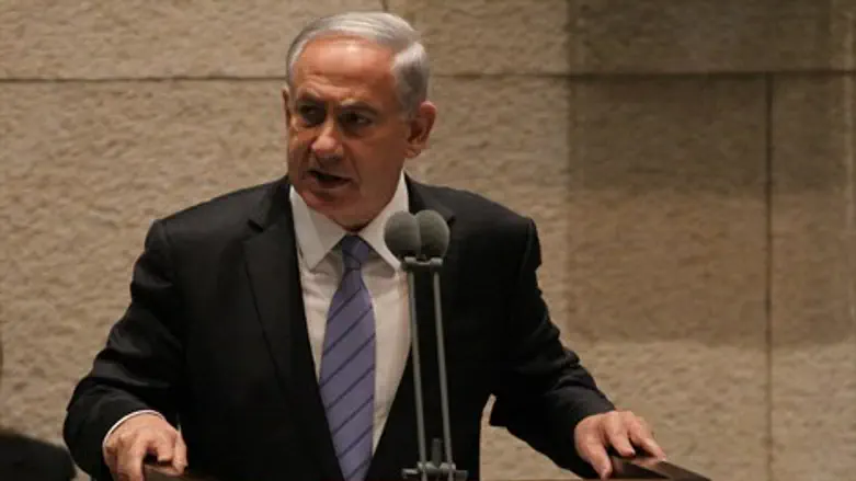 נתניהו בפתיחת המושב