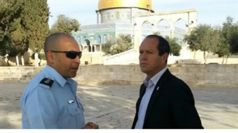 Barkat on Temple Mount