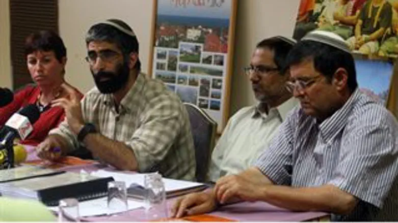 אנשי גוש קטיף היום בועדה