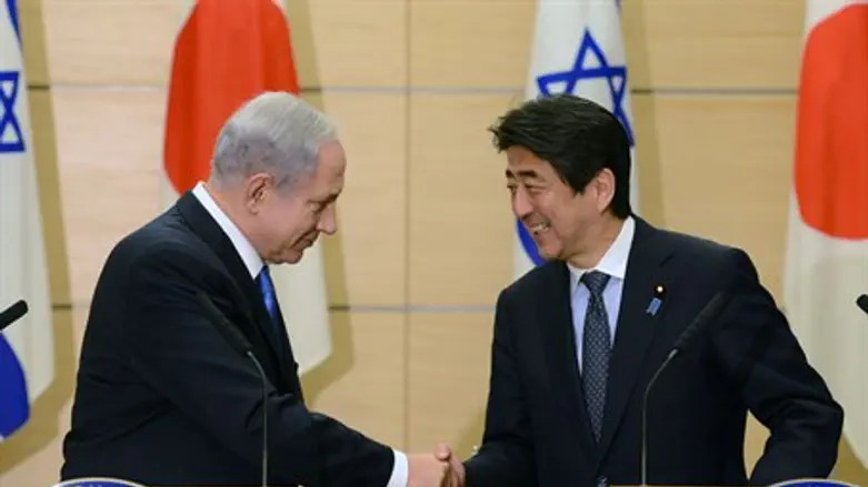 Binyamin Netanyahu, Shinzo Abe