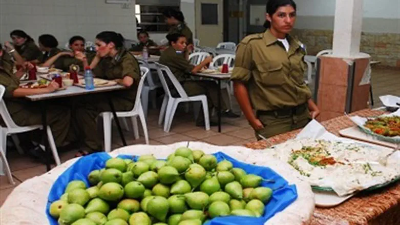 חדר אוכל צבאי. ארכיון