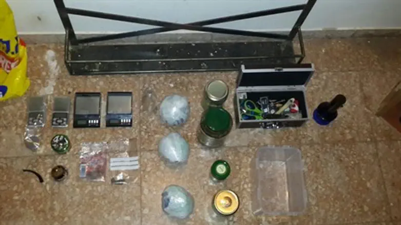 חומרי החבלה שנתפסו