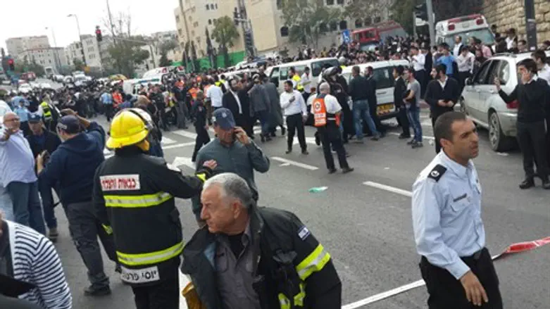 זירת הפיגוע