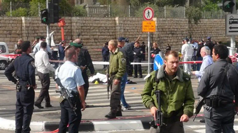 Scene of Jerusalem attack