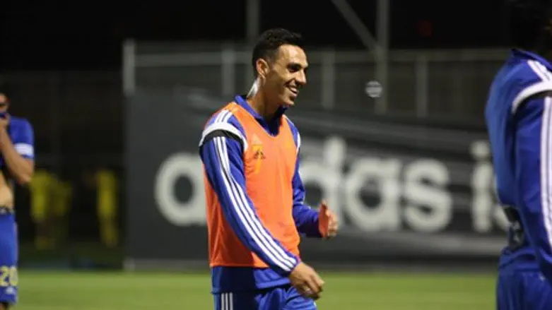 זהבי באימון. רוצה לנצח