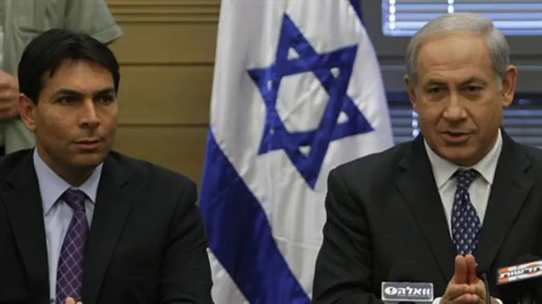 בנימין נתניהו ודני דנון