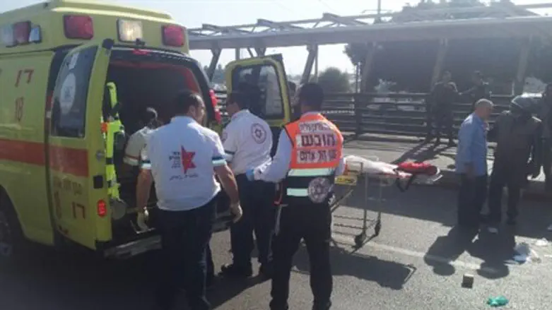 זירת הפיגוע