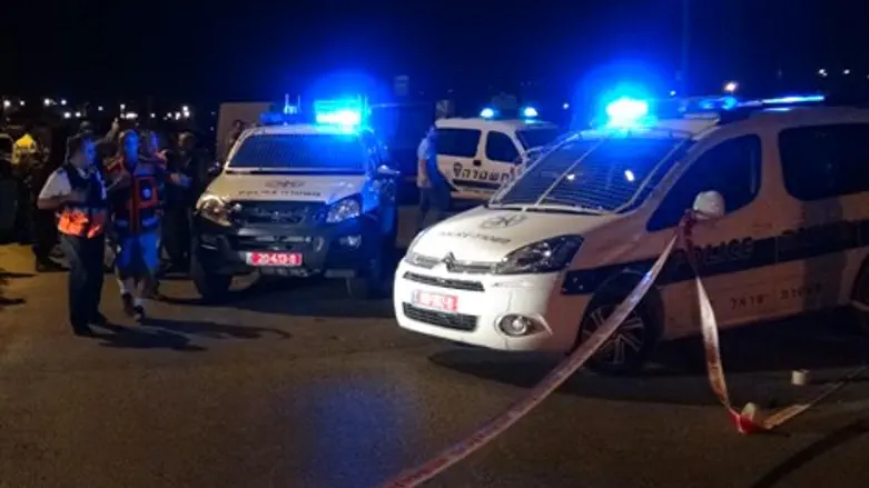 זירת הפיגוע בגוש עציון