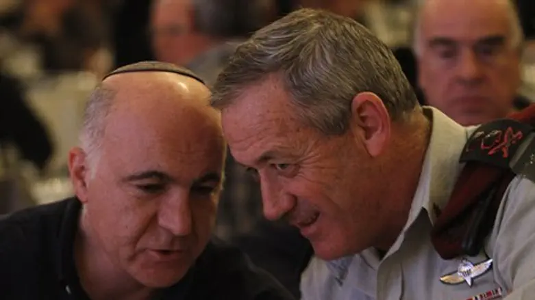 בני גנץ ויורם כהן