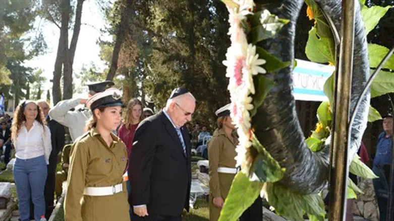 טקס האזכרה למבצע קדש