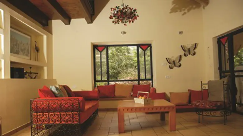 הסלון המעוצב