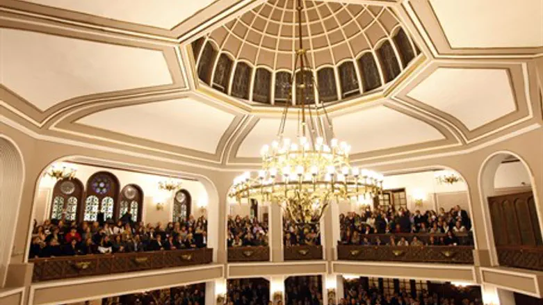 Турецкая синагога. Иллюстрация