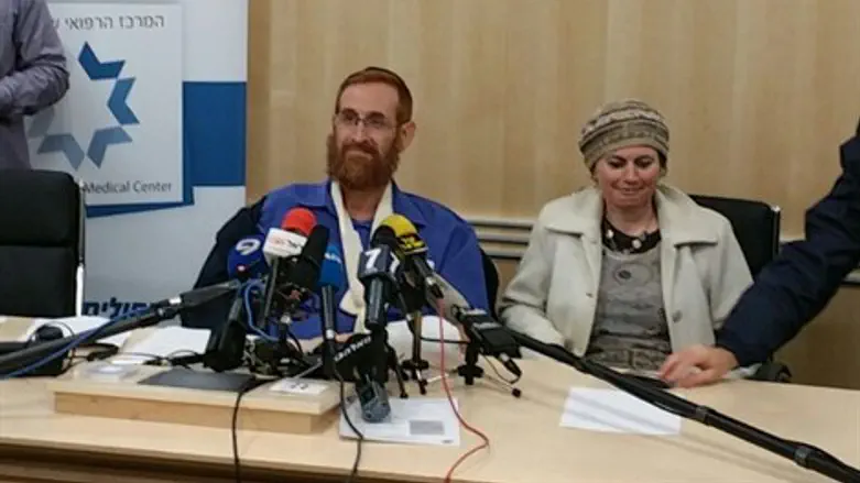 יהודה גליק ורעייתו יפה