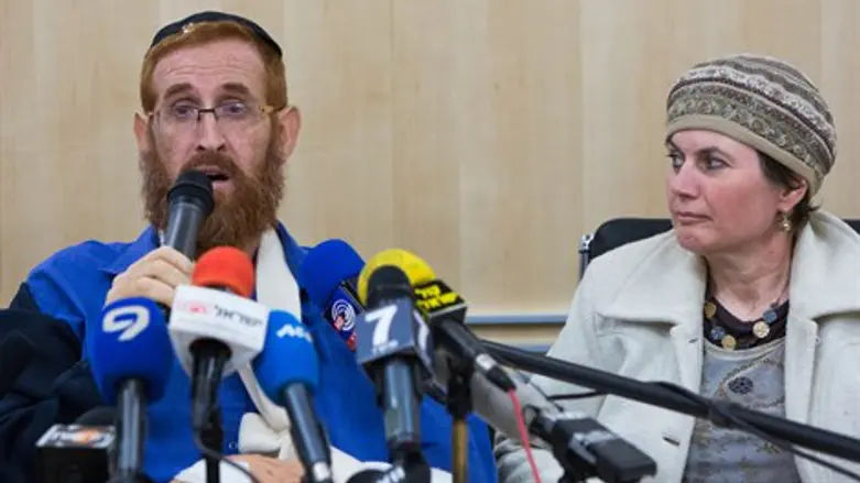 יהודה גליק ורעייתו יפי