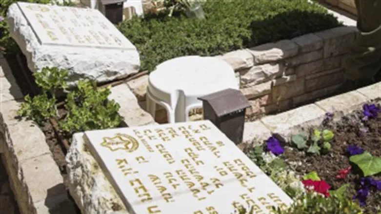 Military cemetery (illustrative)