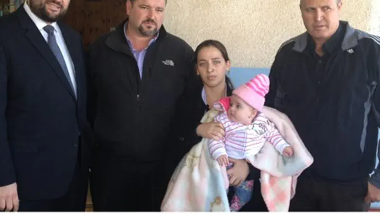 OU Israel representatives visit Seif family