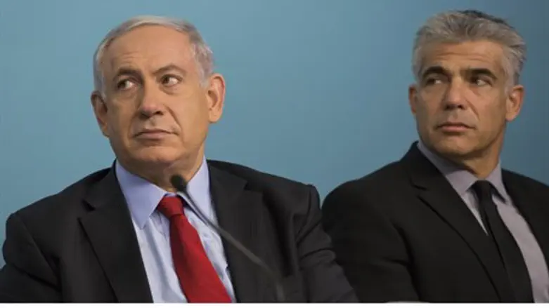Netanyahu and Lapid