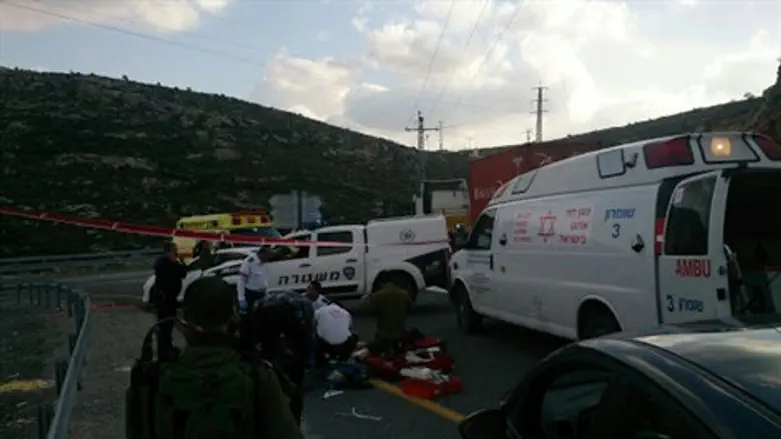 זירת התאונה