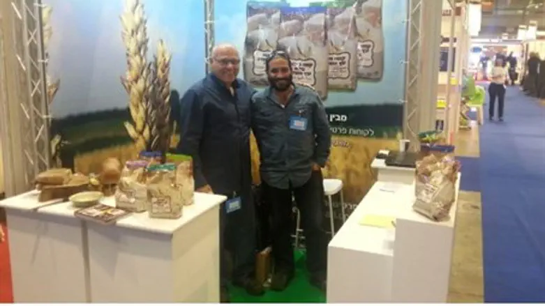 Judea and Samaria products on display at IsraFood