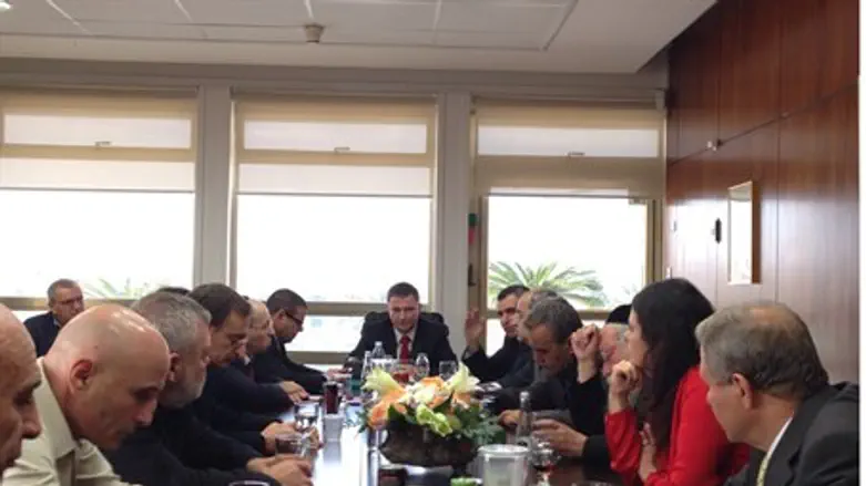 Утреннее заседание глав фракций Кнессета