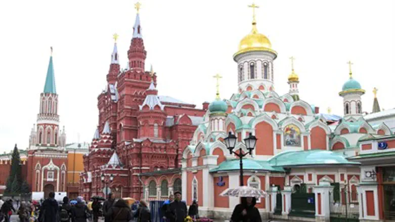 Красная площадь в Москве