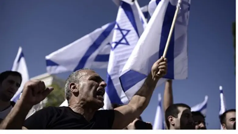 Pro-Israel protest (illustration)