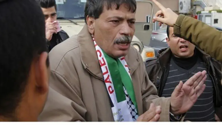 Ziad Abu Ein in previous clash.