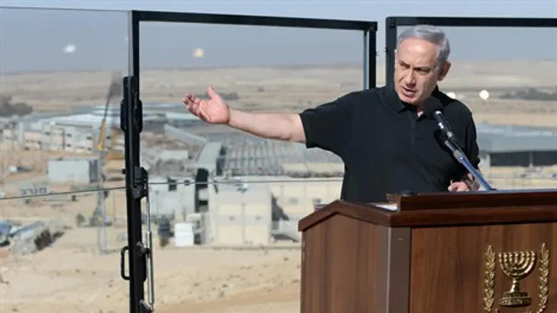 נתניהו בנגב