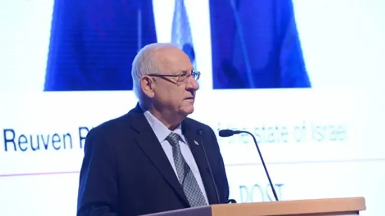 ראובן ריבלין בועידת הדיפלומטים