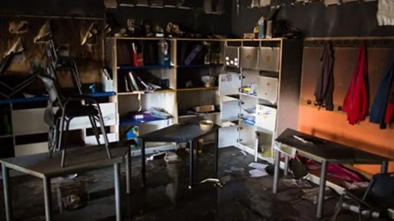 Arson at Bilingual School