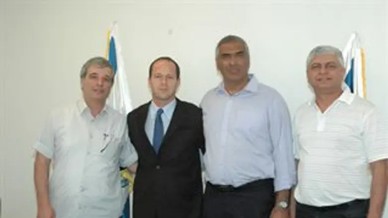 ברקת וראשי הרשויות