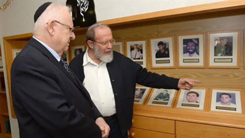 נשיא המדינה והרב סדן